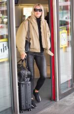 LENA GERCKE at Berlin Tegel Airport 10/11/2017