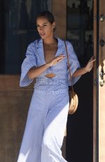 LEONA LEWIS Leaves Crossroads Kitchen in West Hollywood 10/04/2017