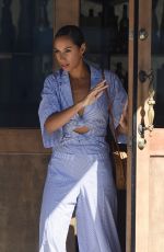 LEONA LEWIS Leaves Crossroads Kitchen in West Hollywood 10/04/2017