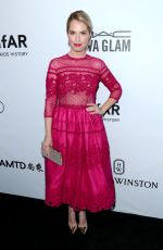 LESLIE GROSSMAN at Amfar Inspiration Gala in Los Angeles 10/13/2017