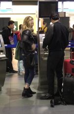 LILI REINHART and Cole Sprouse at Airport in Vancouver 10/07/2017