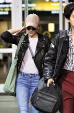 LILI REINHART and Cole Sprouse at Airport in Vancouver 10/10/2017