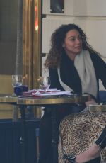 LILLY BECKER Out for Lunch in London 10/05/2017