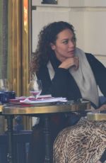 LILLY BECKER Out for Lunch in London 10/05/2017