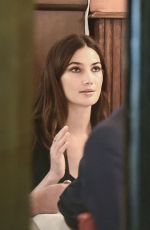 LILY ALDRIDGE and Caleb Followill Out for Dinner in Rome 10/25/2017