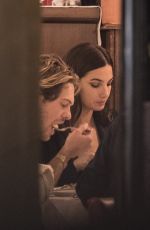 LILY ALDRIDGE and Caleb Followill Out for Dinner in Rome 10/25/2017