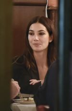 LILY ALDRIDGE and Caleb Followill Out for Dinner in Rome 10/25/2017