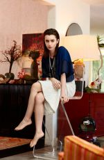 LILY COLLINS for Crash Magazine, Issue #80