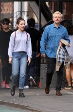 LILY MO SHEEN and Michael Sheen at a Park New York 10/08/2017