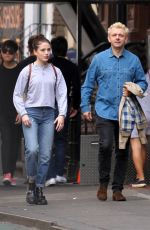 LILY MO SHEEN and Michael Sheen at a Park New York 10/08/2017