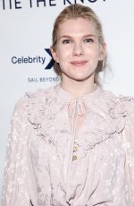 LILY RABE at Tie the Knot Party in Los Angeles 10/12/2017