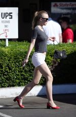 LILY-ROSE DEPP Out for Lunch in Studio City 10/26/2017