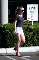 LILY-ROSE DEPP Out for Lunch in Studio City 10/26/2017