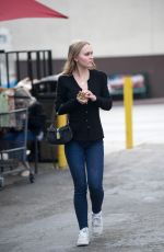 LILY ROSE-DEPP Out Shopping in Los Angeles 10/30/2017