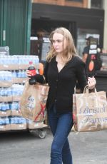 LILY ROSE-DEPP Out Shopping in Los Angeles 10/30/2017
