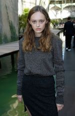 LILY TAIEB at Chanel Fashion Show at Paris Fashion Week 10/03/2017