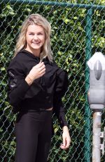 LINDSAY ARNOLD Out and About in Los Angeles 10/03/2017