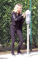 LINDSAY ARNOLD Out and About in Los Angeles 10/03/2017