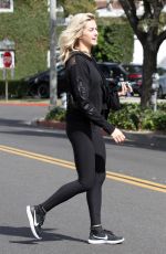 LINDSAY ARNOLD Out and About in Los Angeles 10/03/2017