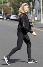 LINDSAY ARNOLD Out and About in Los Angeles 10/03/2017