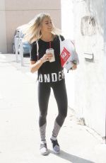 LINDSAY ARNOLD Out and About in Los Angeles 10/13/2017