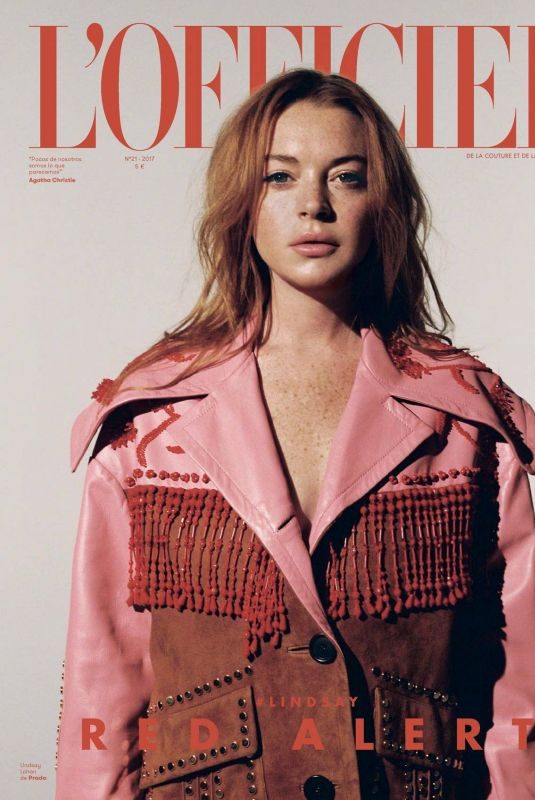 LINDSAY LOHAN in L’Officiel Magazine, Spain 2017