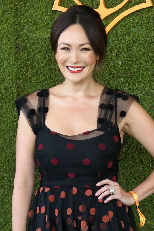 LINDSAY PRICE at 8th Annual Veuve Clicquot Polo Classic in Los Angeles 10/14/2017