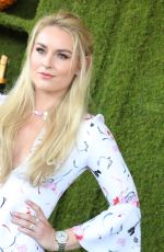 LINDSEY VONN at 8th Annual Veuve Clicquot Polo Classic in Los Angeles 10/14/2017