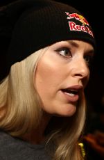 LINDSEY VONN at Head Skis Press Conference in Solden 10/26/2017