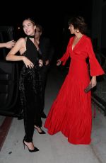 LISA RINNA and AMELIA and DELILAH HAMLIN at Poppy Club in West Hollywood 10/19/2017