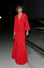 LISA RINNA and AMELIA and DELILAH HAMLIN at Poppy Club in West Hollywood 10/19/2017