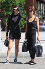 LISA RINNA and AMELIA GRAY HAMLIN Out Shopping in Beverly Hills 09/29/2017