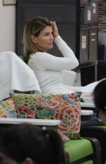 LORI LOUGHLIN at a Salon in Beverly Hills 10/04/2017