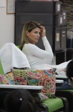 LORI LOUGHLIN at a Salon in Beverly Hills 10/04/2017