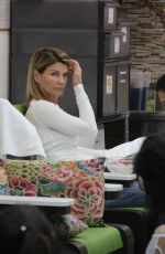 LORI LOUGHLIN at a Salon in Beverly Hills 10/04/2017
