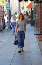 LORI LOUGHLIN Out Shopping in Beverly Hills 10/23/2017