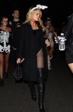 LOTTIE MOSS and EMILY BLACKWELL at One Embankment Halloween Party in London 10/27/2017