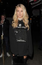 LOTTIE MOSS and Valentine Sozbilir at Tallia Storm Birthday Party in London 10/25/2017