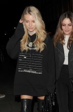 LOTTIE MOSS and Valentine Sozbilir at Tallia Storm Birthday Party in London 10/25/2017