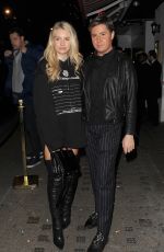 LOTTIE MOSS and Valentine Sozbilir at Tallia Storm Birthday Party in London 10/25/2017