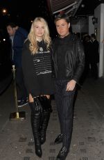 LOTTIE MOSS and Valentine Sozbilir at Tallia Storm Birthday Party in London 10/25/2017