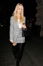 LOTTIE MOSS Leaves Cuckoo Nightclub in London 10/08/2017