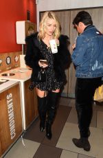 LOTTIE MOSS Night Out in London 10/11/2017