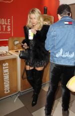 LOTTIE MOSS Night Out in London 10/11/2017