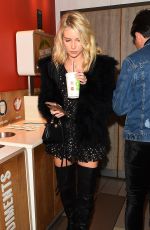 LOTTIE MOSS Night Out in London 10/11/2017