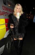 LOTTIE MOSS Night Out in London 10/11/2017