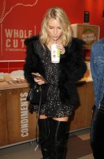 LOTTIE MOSS Night Out in London 10/11/2017