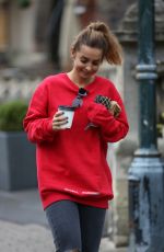 LOUISE REDKNAPP Out and About in Malvern 10/14/2017