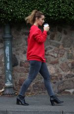 LOUISE REDKNAPP Out and About in Malvern 10/14/2017