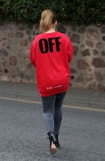 LOUISE REDKNAPP Out and About in Malvern 10/14/2017